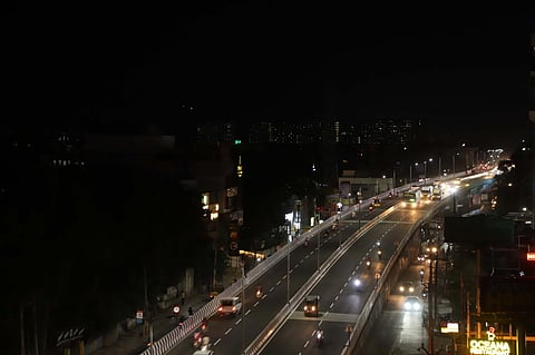 Saibaba colony flyover has been opened for public in trial run basis by the district administration in Coimbatore on Monday evening.