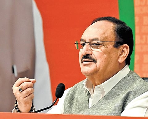 Union minister JP Nadda.