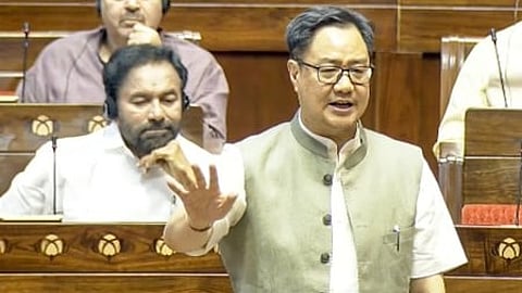 Union Minister of Parliamentary Affairs Kiren Rijiju.