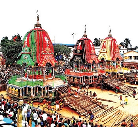 Stage set for Bahuda Yatra in Puri today