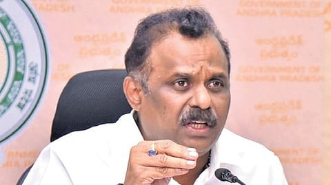 Stamps Minister Anagani Satya Prasad.