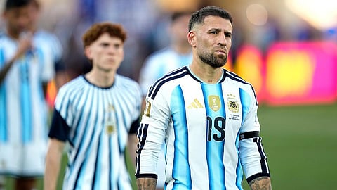Nicolas Otamendi represented his country at four World Cups.