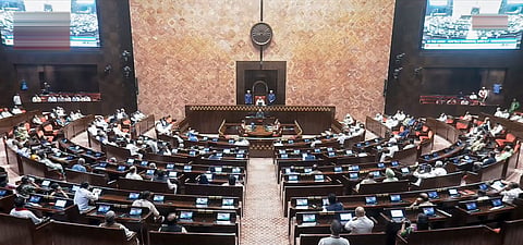 The government on Friday introduced a bill in the Rajya Sabha seeking to make any obstruction or insult to the national song 'Vande Mataram' a criminal offence.