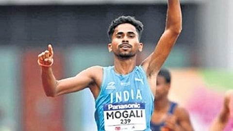 Middle-distance runner Mogali Venkat Ram Reddy