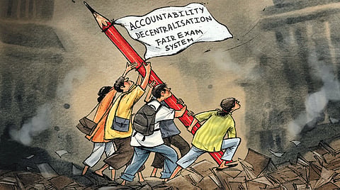 The fault lies entirely with the policymakers, not the students, and the sooner this is realised, the better