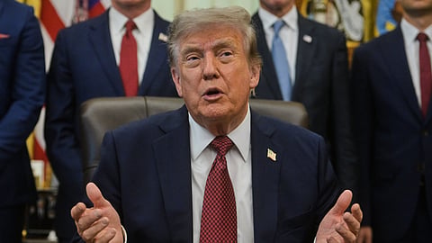Trump met Friday with top national security aides to discuss the situation with Iran and whether the administration should maintain the current course or escalate military attacks