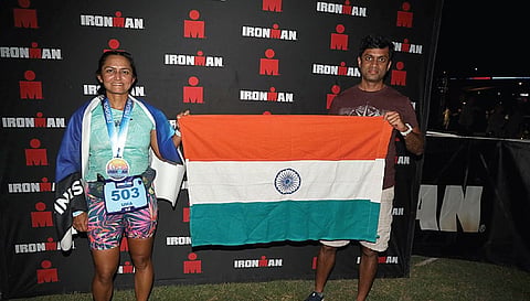 40-year-old Uma Hazra created history by becoming the first woman from Odisha to complete the prestigious endurance event.
