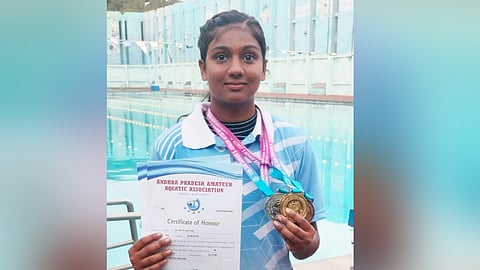 Kurnool teenager Shruthi pursues Olympic dream after rising through Andhra Pradesh swimming ranks