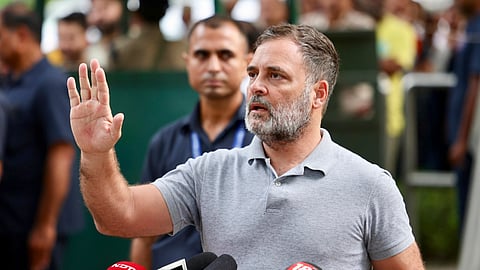 LoP in the Lok Sabha Rahul Gandhi.