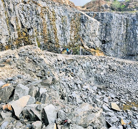 Significant portions of mineral-bearing areas are located within eco-sensitive zones of the Western Ghats