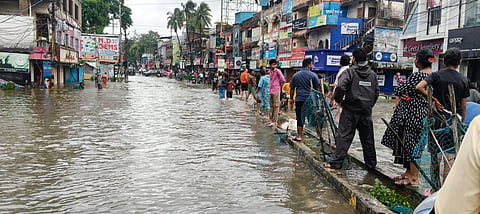 North and north-coastal Odisha was in the grip of a flash flood after incessant rainfall.