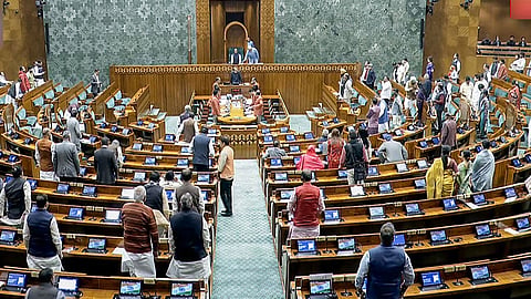 BJP leaders welcome passage of anti-paper leak Bill in Lok Sabha, Vande Mataram Bill in Rajya Sabha.