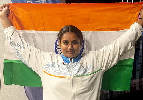 Para athlete HS Shilpa wins Bronze