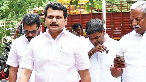 V Senthil Balaji failed to appear before the Triplicane Police Station on Thursday in the TVK MLA poaching case