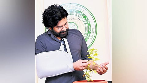 Deputy Chief Minister (Forests and Environment) Pawan Kalyan on Wednesday named a newly discovered rare plant species in the Eastern Ghats of Tirupati district ‘Croton