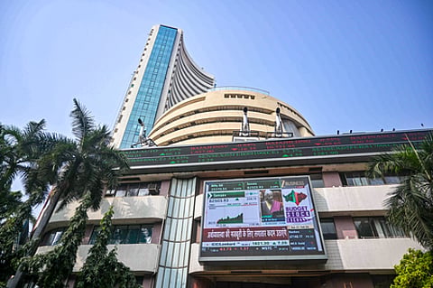 Investors are also awaiting the RBI monetary policy decision to be announced shortly.