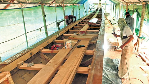 The newly built Arpookkara Chundan at the malippura