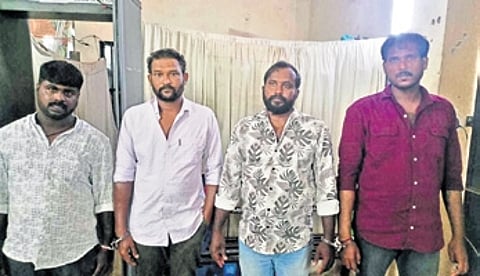All four arrested are fishermen and residents of Mangaluru