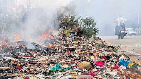 The month-long campaign aims to clear construction debris, soil, discarded material and other legacy waste from footpaths and public spaces.