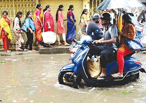 In June and July, the Southwest monsoon showed a deficit of 28 per cent -- north interior Karnataka recorded 10 per cent deficit