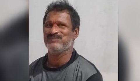 The deceased, Manjunath Beti Moger.