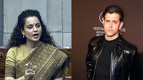Kangana Ranaut and Hrithik Roshan