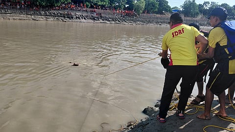 Water police personnel retrieved three of the boys, while the fourth was brought out by the SDRF.