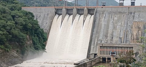 At Siruvani, the water level rose from 30.34 feet on Tuesday to 32.41 feet on Wednesday, an increase of over two feet in a day, against the full storage capacity of 49.53 ft.