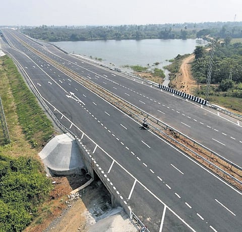 The 162.04-km highway is expected to shorten the Hyderabad-Visakhapatnam journey by about 60 km and reduce travel time by one to two hours.