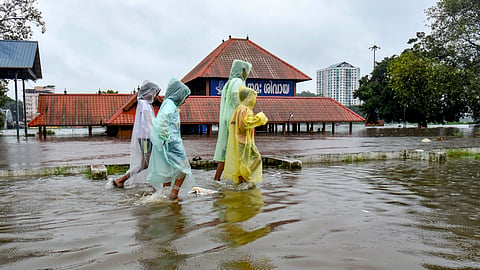 Over the next three days, Kerala received an average rainfall of 18.4 cm, more than three times the normal for the period