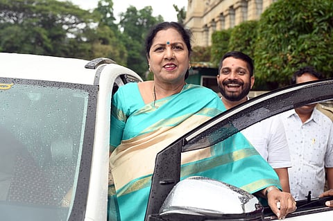 Legislative Council member Gayatri Shantegowda