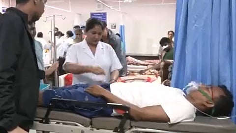 Rahul Kranti, who has been on a hunger strike for the last four days, was shifted to the Rajendra Institute of Medical Sciences due to weakness and fever.