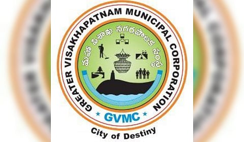 Greater Visakhapatnam Municipal Corporation logo.