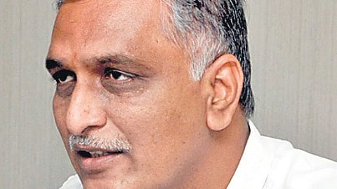 BRS leader T Harish Rao.