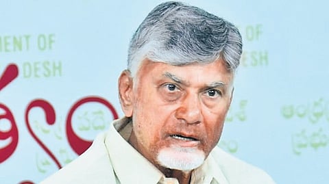 Andhra Chief Minister N Chandrababu Naidu