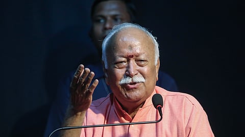 RSS Sarsanghchalak, Dr Mohan Bhagwat.