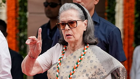 Congress leader Sonia Gandhi