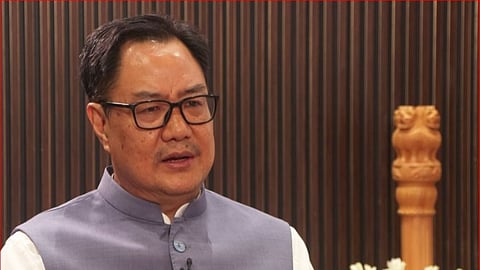 Union Minister Kiren Rijiju.