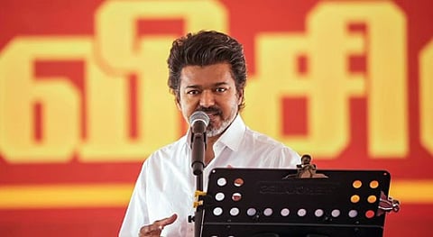 Tamil Nadu Chief Minister C Joseph Vijay.