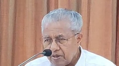 Opposition Leader Pinarayi Vijayan