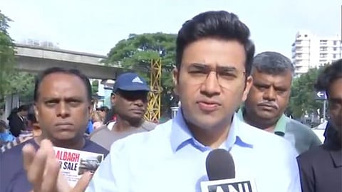 Surya questioned the need for a tunnel that would allow vehicles to bypass the junction only to return to the same road 2km ahead.