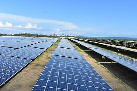 Solar power plants