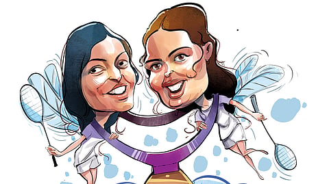 Gayatri Gopichand and Treesa Jolly
