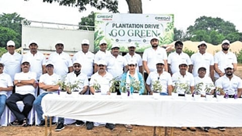 Barabati-Cuttack MLA Sofia Firdous and Banki MLA Devi Ranjan Tripathy were among those who took part in the plantation drive.