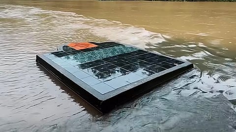 Namaz platform at Kasthuripara on the banks of Koottilangadi river