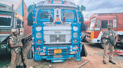 The arrest came after the Tambaram police traced the vehicle allegedly used in the Sriperumbudur heist to Telangana.
