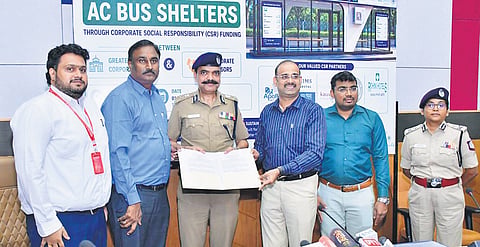 The MoU was signed in the presence of GCC Commissioner GS Sameeran and Greater Chennai Police Commissioner A Amalraj on Tuesday