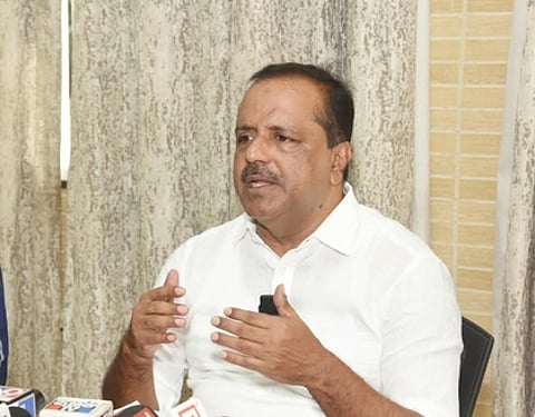 Health and family welfare minister UT Khader.