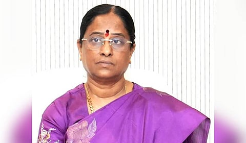 Telangana Endowments Minister Konda Surekha.