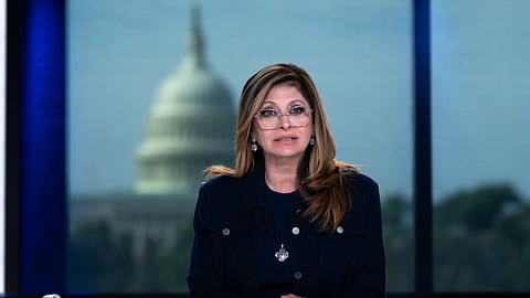 Financial journalist Maria Bartiromo